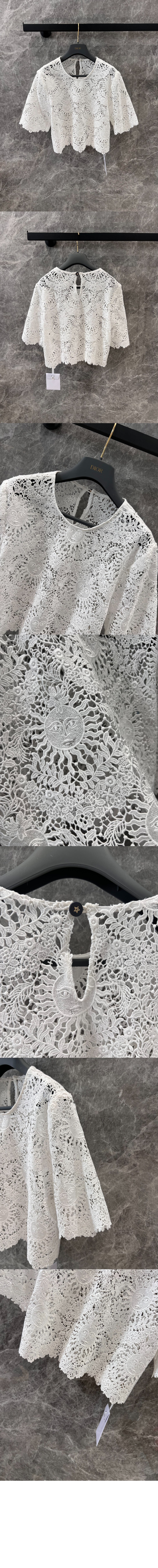 미러급레플리카사이트 | 명품레플리카 전문 쇼핑몰  | 퍼스트원 - 크롭 반소매 탑 > 디올