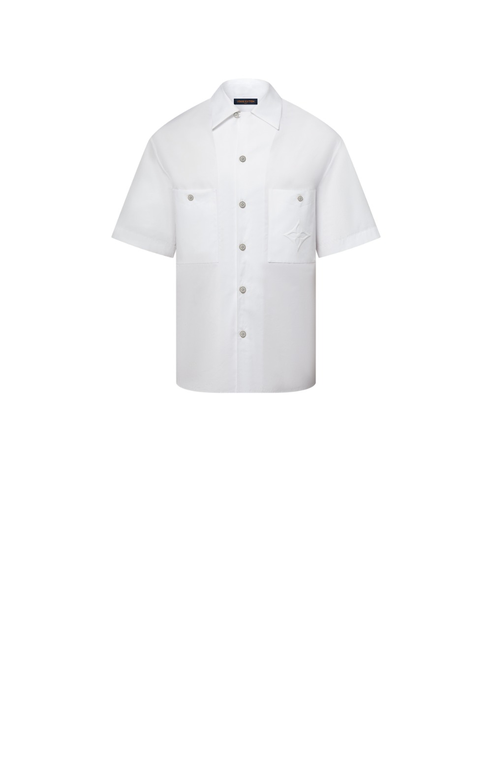 미러급레플리카사이트 | 명품레플리카 전문 쇼핑몰  | 퍼스트원 - 시그니처 쇼트 슬리브드 코튼 셔츠 > 루이비통