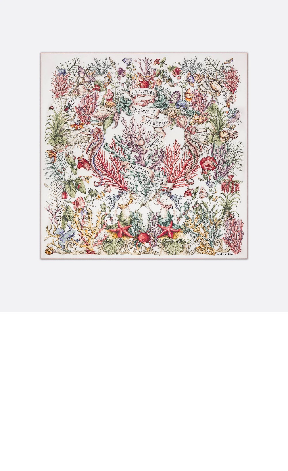 미러급레플리카사이트 | 명품레플리카 전문 쇼핑몰  | 퍼스트원 - Cabinet de la Mer 90 스퀘어 스카프 51CAM > 디올