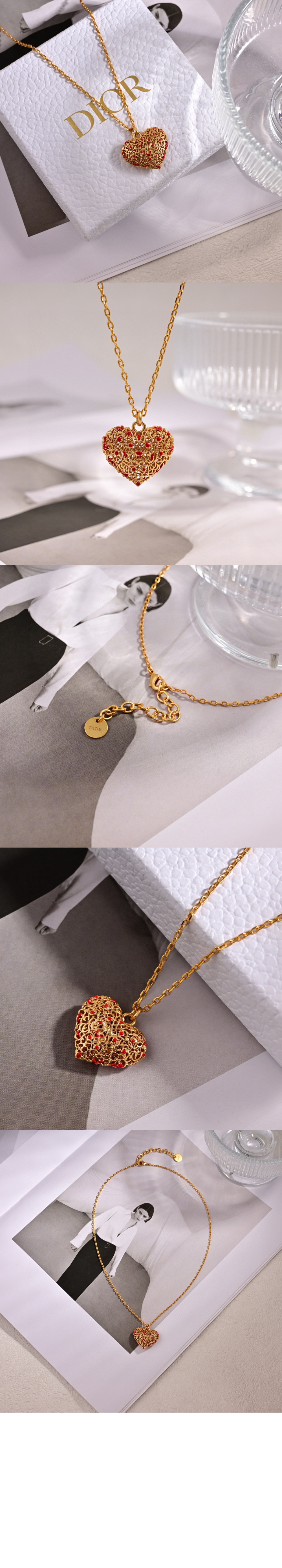 미러급레플리카사이트 | 명품레플리카 전문 쇼핑몰  | 퍼스트원 - Dioramour Cœur des Curiosités 목걸이 N3119 > 디올