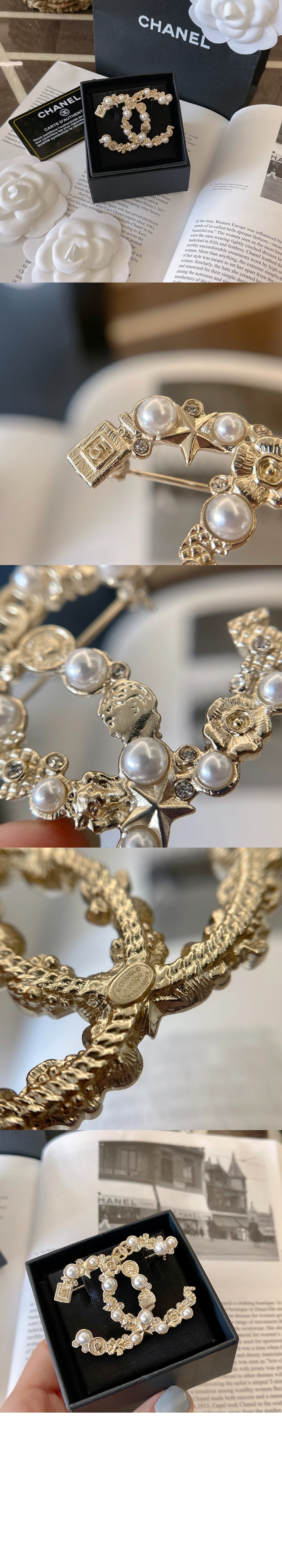 미러급레플리카사이트 | 명품레플리카 전문 쇼핑몰  | 퍼스트원 - 브로치  AB2918 > 샤넬