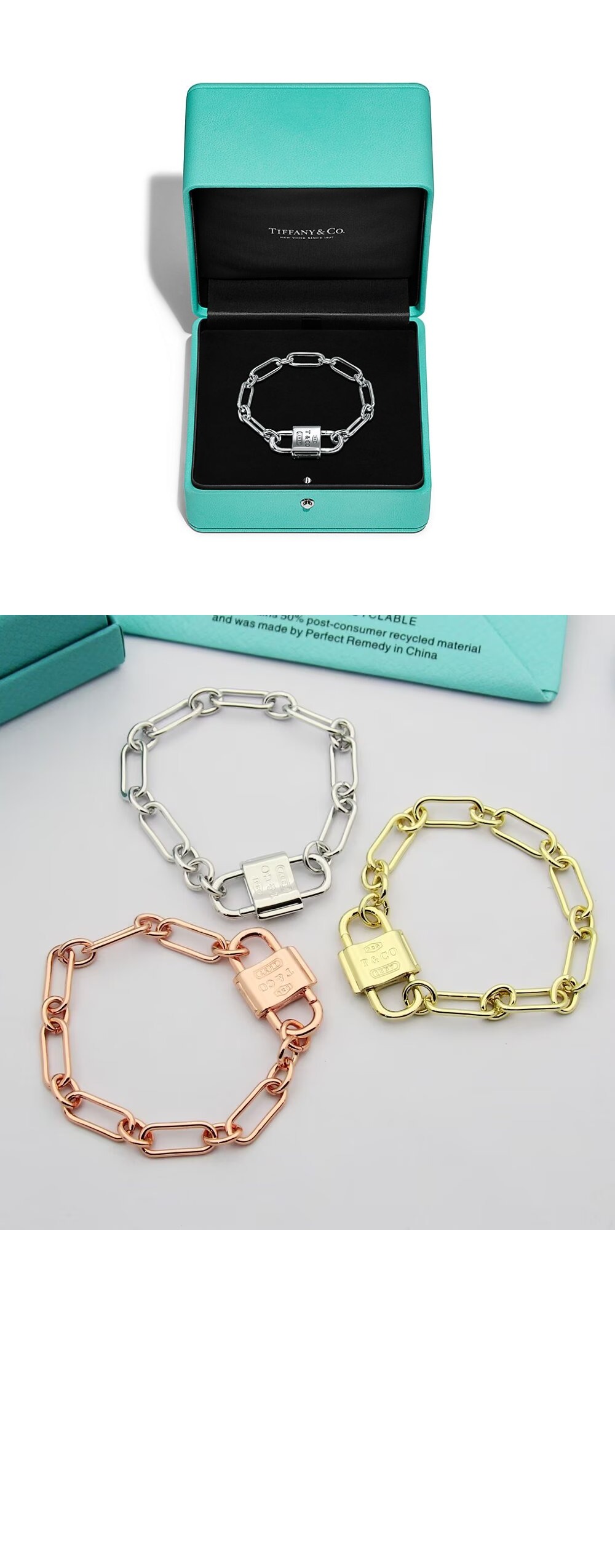 미러급레플리카사이트 | 명품레플리카 전문 쇼핑몰  | 퍼스트원 - 라지 더블 락 브레이슬릿 > 티파니