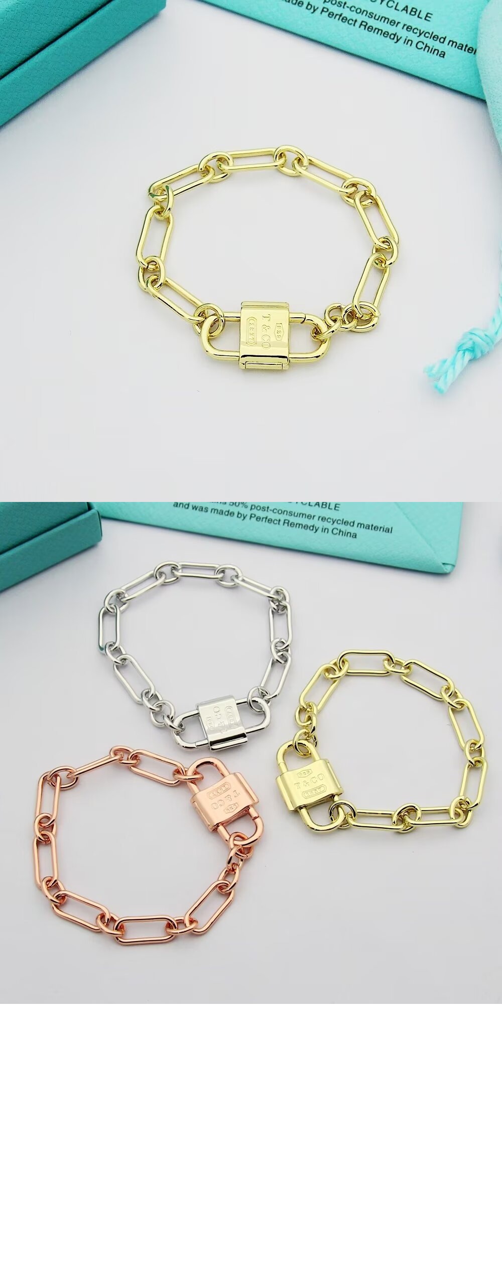 미러급레플리카사이트 | 명품레플리카 전문 쇼핑몰  | 퍼스트원 - 라지 더블 락 브레이슬릿 > 티파니