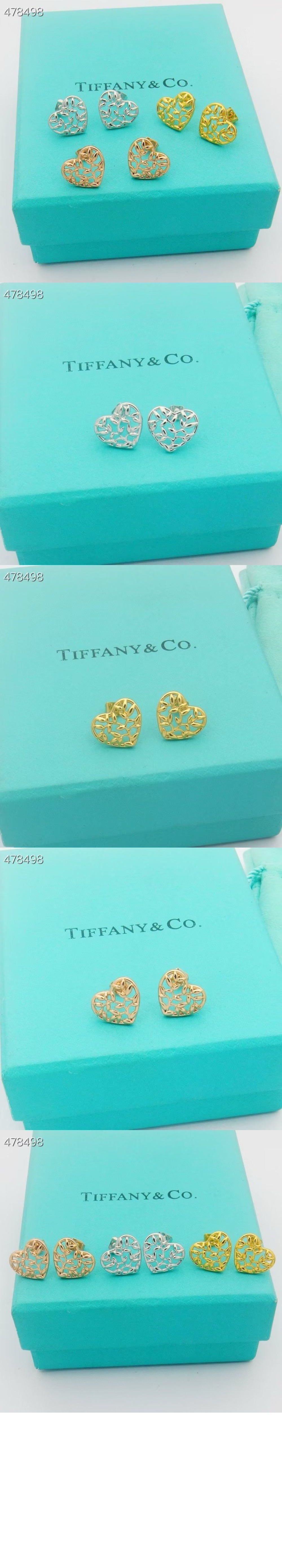 미러급레플리카사이트 | 명품레플리카 전문 쇼핑몰  | 퍼스트원 - 올리브 리프 하트 이어링 > 티파니