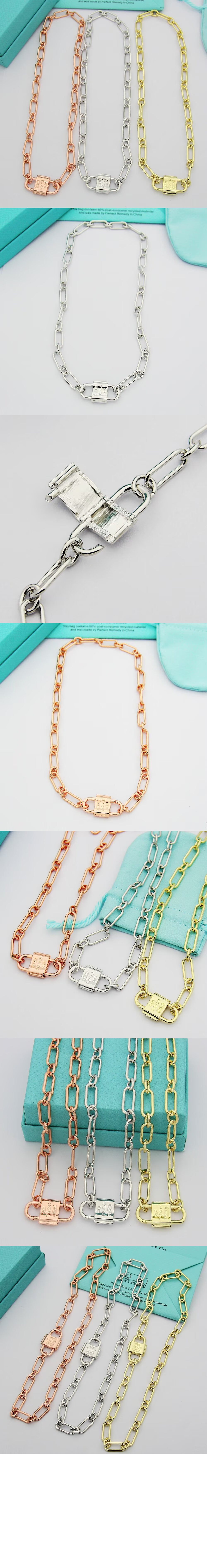 미러급레플리카사이트 | 명품레플리카 전문 쇼핑몰  | 퍼스트원 - 라지 더블 락 네크리스 > 티파니