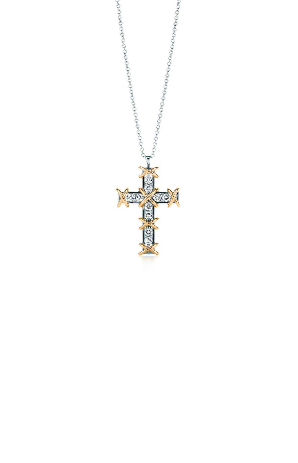 미러급레플리카사이트 | 명품레플리카 전문 쇼핑몰  | 퍼스트원 - 텐 스톤 크로스 펜던트 > 티파니