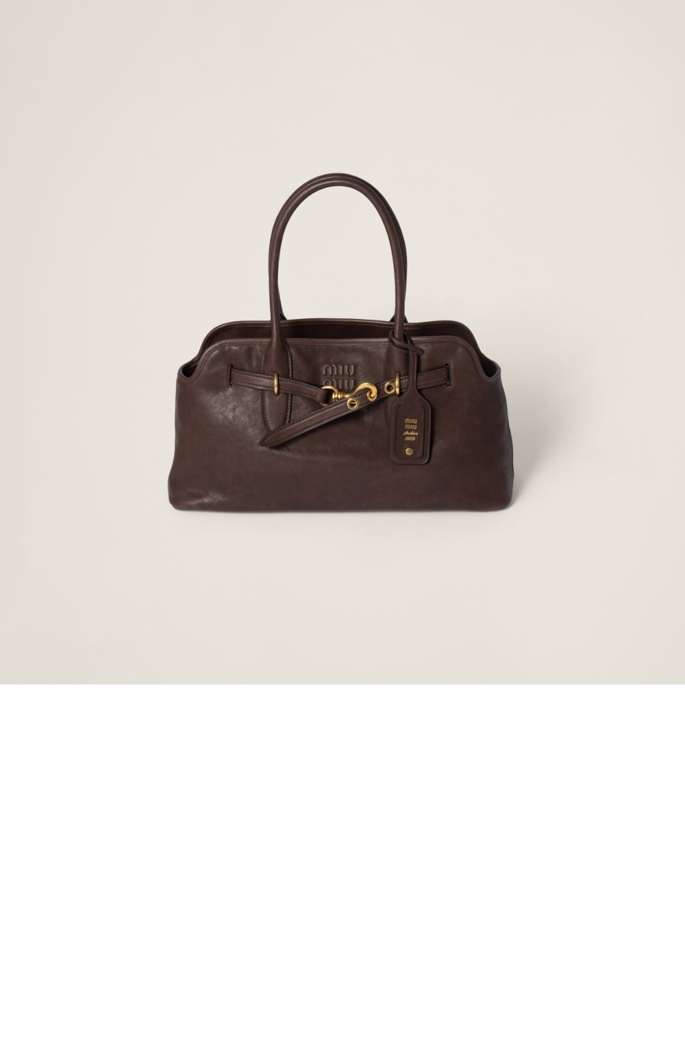 미러급레플리카사이트 | 명품레플리카 전문 쇼핑몰  | 퍼스트원 - Aventure 나파 레더 핸드백 5BG310 > 미우미우