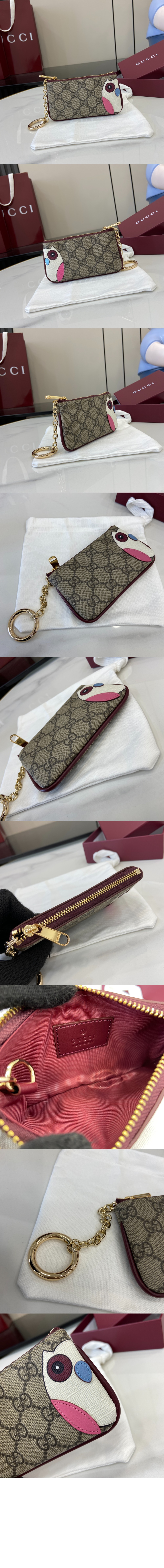 미러급레플리카사이트 | 명품레플리카 전문 쇼핑몰  | 퍼스트원 - 고양이 디테일의 GG 키 케이스 818768 > 구찌