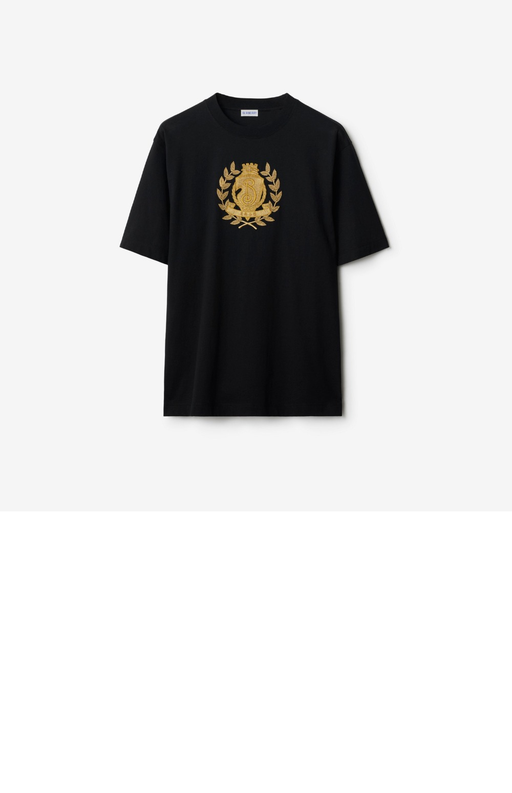 미러급레플리카사이트 | 명품레플리카 전문 쇼핑몰  | 퍼스트원 - 레터 B 배지 코튼 티셔츠 > 버버리