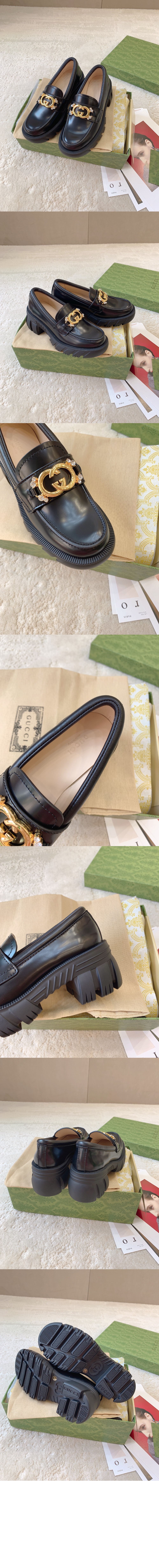 미러급레플리카사이트 | 명품레플리카 전문 쇼핑몰  | 퍼스트원 - 러그 솔 인터로킹 G 로퍼 700271 > 구찌