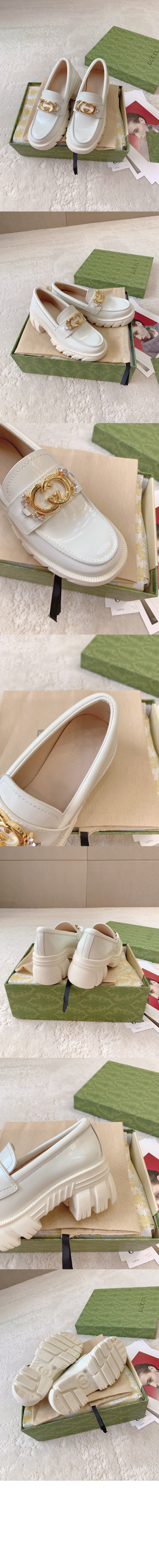 미러급레플리카사이트 | 명품레플리카 전문 쇼핑몰  | 퍼스트원 - 러그 솔 인터로킹 G 로퍼 700271 > 구찌