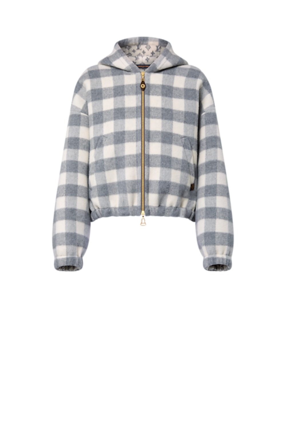 미러급레플리카사이트 | 명품레플리카 전문 쇼핑몰  | 퍼스트원 - 더블 페이스 체크 집업 재킷 > 루이비통