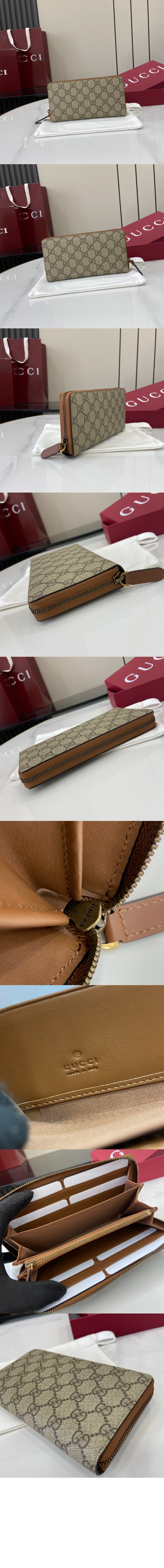 미러급레플리카사이트 | 명품레플리카 전문 쇼핑몰  | 퍼스트원 - GG 엠블럼 지퍼 아라운드 지갑 821207 > 구찌