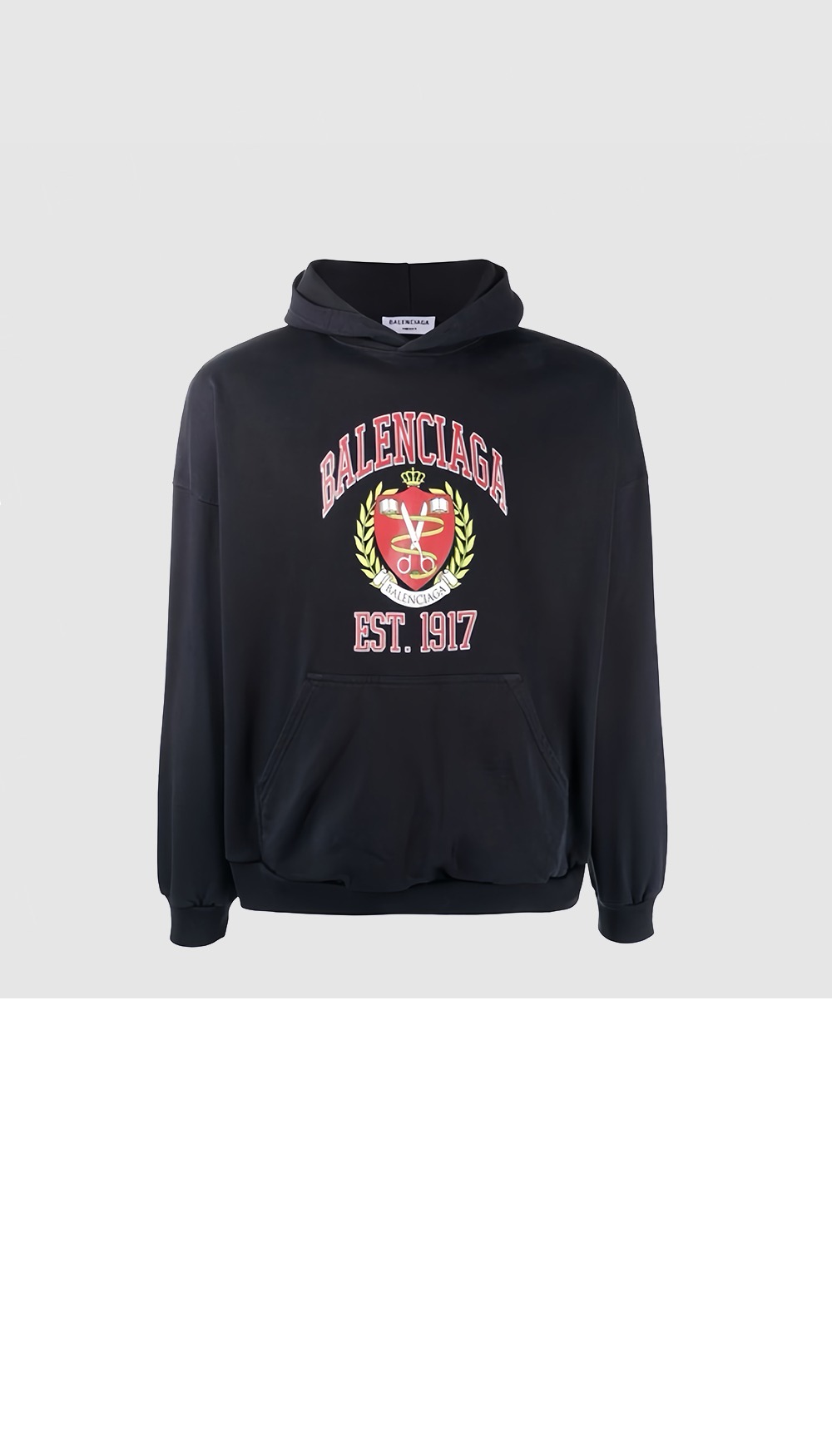 미러급레플리카사이트 | 명품레플리카 전문 쇼핑몰  | 퍼스트원 - 로고 프린트 코튼 후디 > 발렌시아가