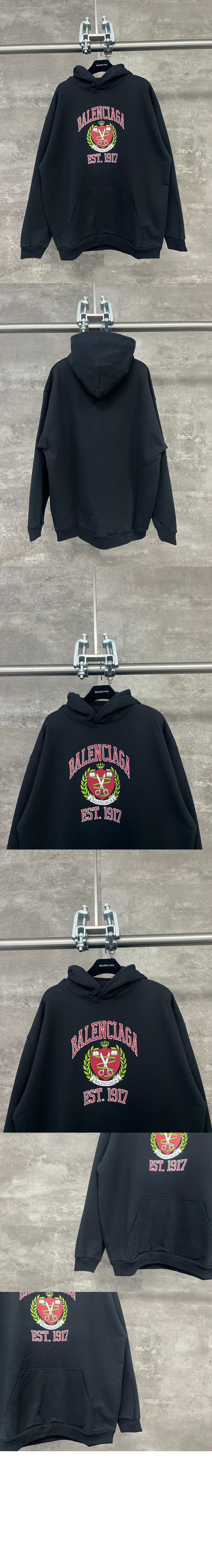 미러급레플리카사이트 | 명품레플리카 전문 쇼핑몰  | 퍼스트원 - 로고 프린트 코튼 후디 > 발렌시아가