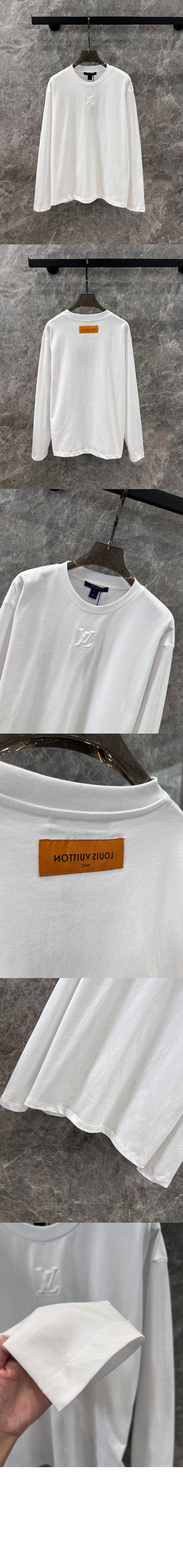 미러급레플리카사이트 | 명품레플리카 전문 쇼핑몰  | 퍼스트원 - 엠보스드  롱 슬리브드 티셔츠 > 루이비통