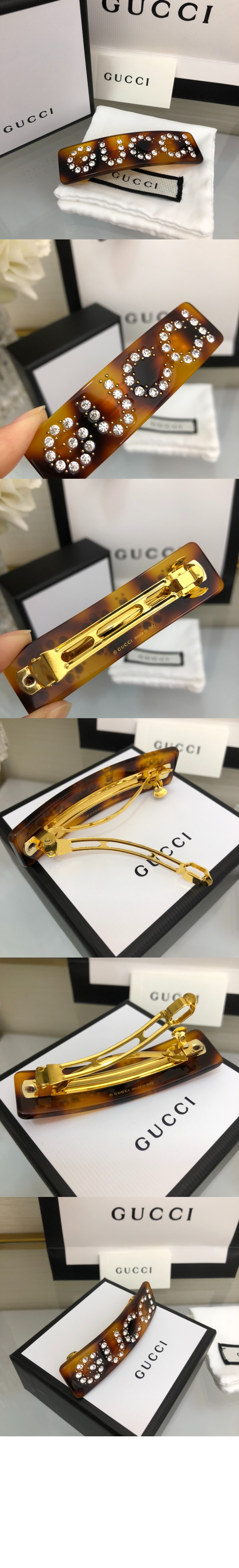 미러급레플리카사이트 | 명품레플리카 전문 쇼핑몰  | 퍼스트원 - 크리스탈 싱글 머리핀 513120 > 구찌