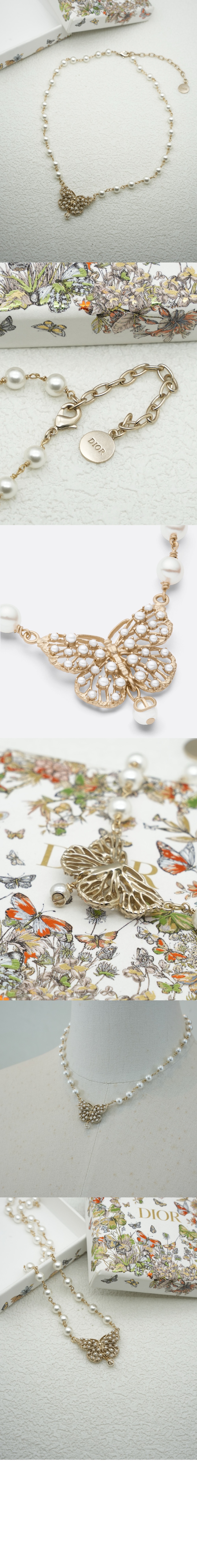 미러급레플리카사이트 | 명품레플리카 전문 쇼핑몰  | 퍼스트원 - Toile de Jouy Papillon  목걸이 N3272 > 디올