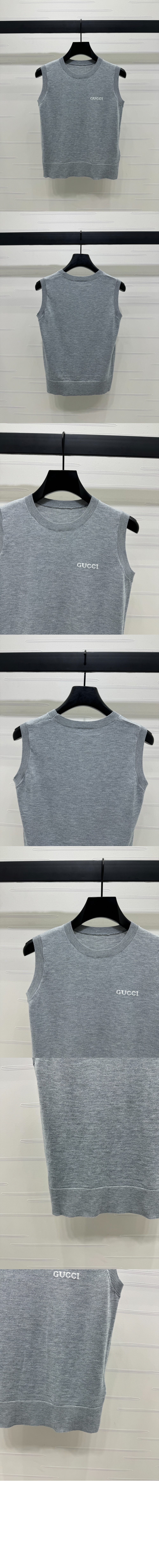 미러급레플리카사이트 | 명품레플리카 전문 쇼핑몰  | 퍼스트원 - 캐시미어 실크 슬리브리스 탑 > 구찌