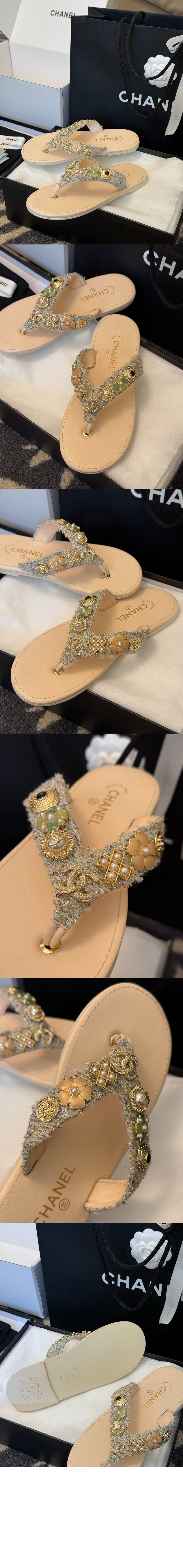 미러급레플리카사이트 | 명품레플리카 전문 쇼핑몰  | 퍼스트원 - Thongs G46304 > 샤넬