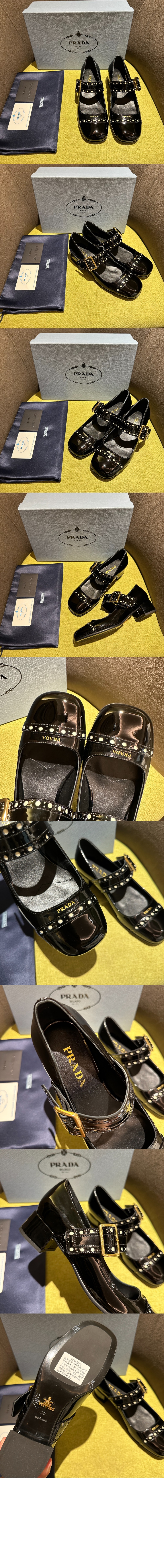 미러급레플리카사이트 | 명품레플리카 전문 쇼핑몰  | 퍼스트원 - 페이턴트 가죽 메리제인 펌프스 1I816N > 프라다