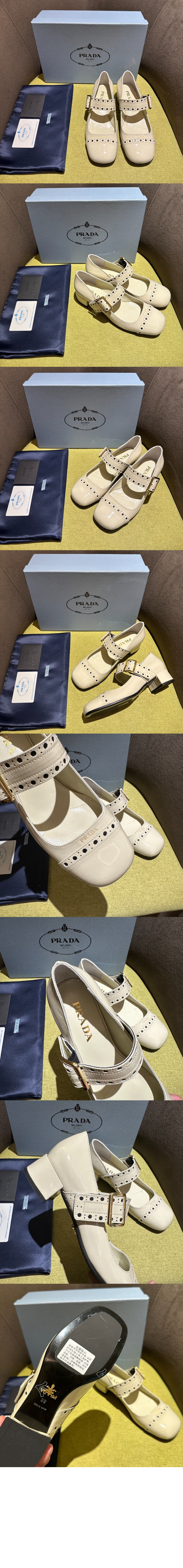 미러급레플리카사이트 | 명품레플리카 전문 쇼핑몰  | 퍼스트원 - 페이턴트 가죽 메리제인 펌프스 1I816N > 프라다