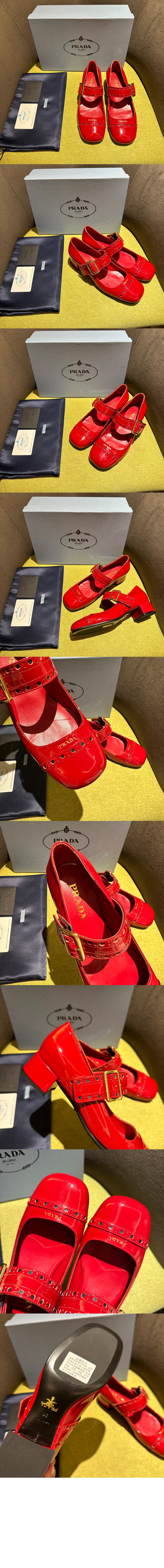 미러급레플리카사이트 | 명품레플리카 전문 쇼핑몰  | 퍼스트원 - 페이턴트 가죽 메리제인 펌프스 1I816N > 프라다