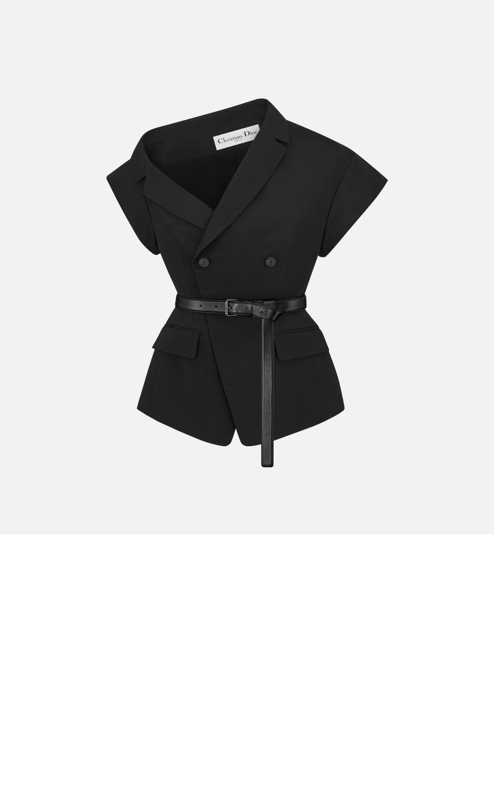 미러급레플리카사이트 | 명품레플리카 전문 쇼핑몰  | 퍼스트원 - 벨트 언발란스 반소매 재킷 > 디올