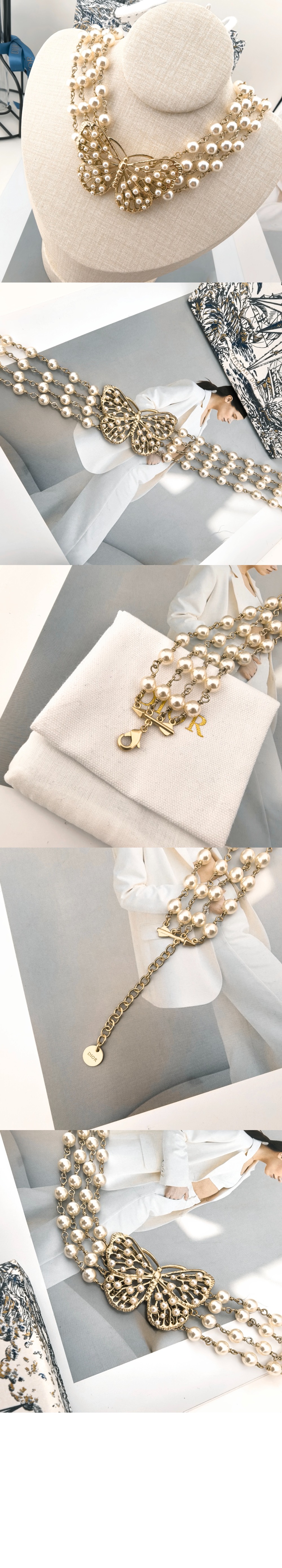 미러급레플리카사이트 | 명품레플리카 전문 쇼핑몰  | 퍼스트원 - Toile de Jouy Papillon 초커 N3252 > 디올