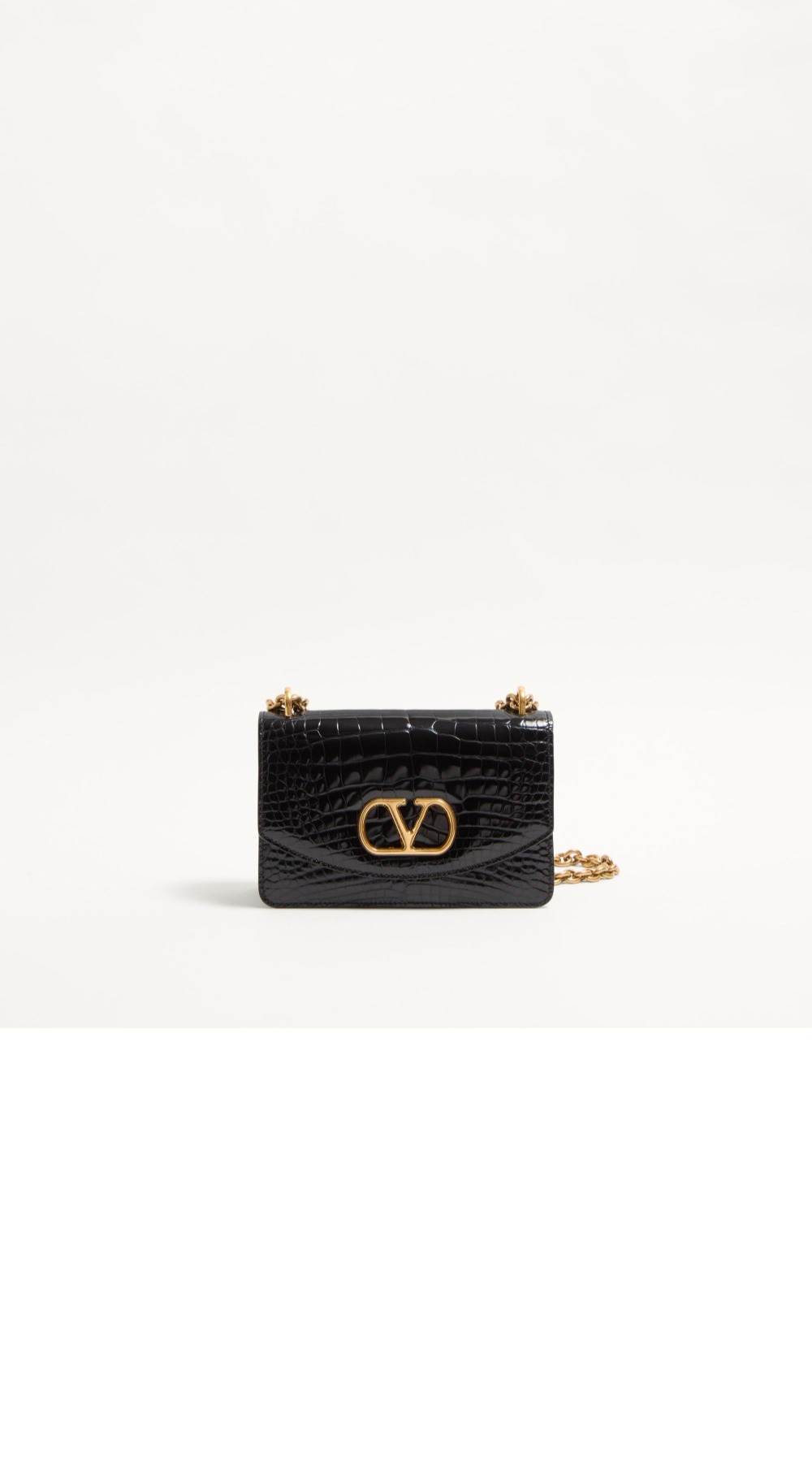 미러급레플리카사이트 | 명품레플리카 전문 쇼핑몰  | 퍼스트원 - 가라바니 베인 크로커다일 레더 스몰 숄더백 > 발렌티노