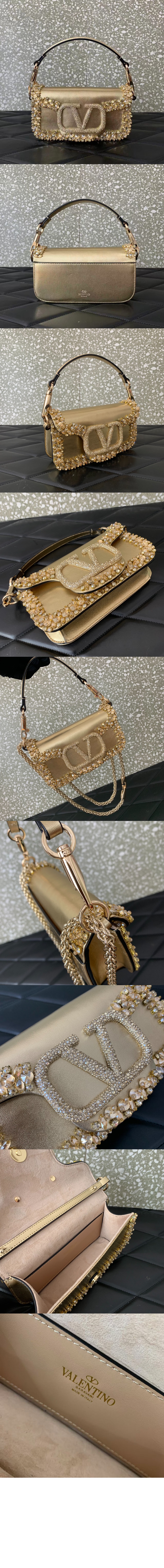 미러급레플리카사이트 | 명품레플리카 전문 쇼핑몰  | 퍼스트원 - Locò 크리스털 장식 숄더백 > 발렌티노