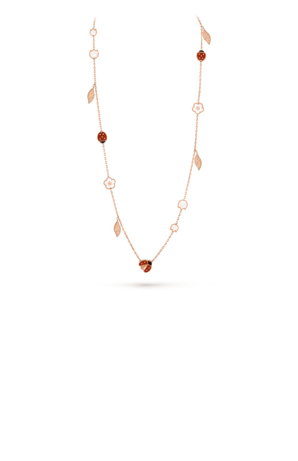 미러급레플리카사이트 | 명품레플리카 전문 쇼핑몰  | 퍼스트원 - 럭키 스프링 롱 네크리스 7RT00 > 반클리프