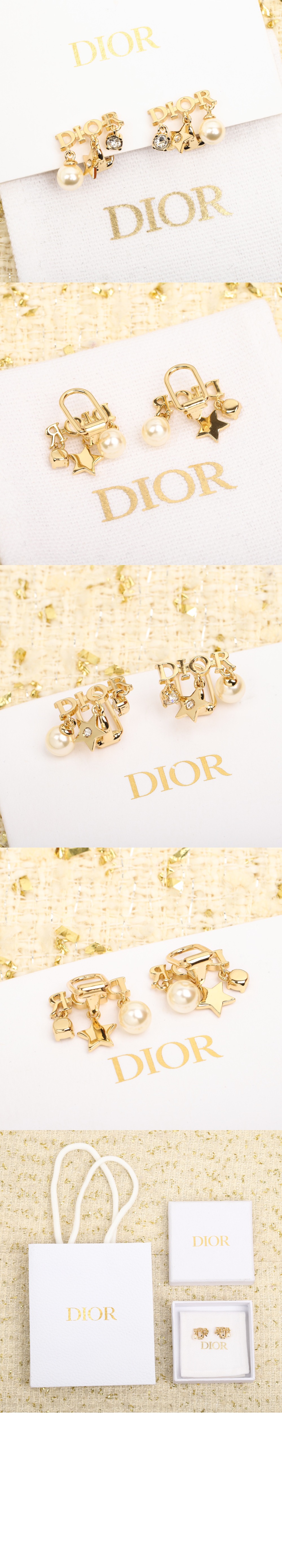 미러급레플리카사이트 | 명품레플리카 전문 쇼핑몰  | 퍼스트원 - Dio(r)evolution 클립 귀걸이 E1680 > 디올