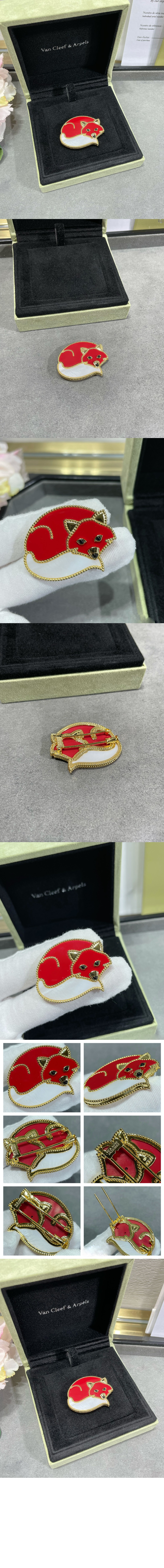 미러급레플리카사이트 | 명품레플리카 전문 쇼핑몰  | 퍼스트원 - 럭키 애니멀 폭스 클립 9RY00 > 반클리프