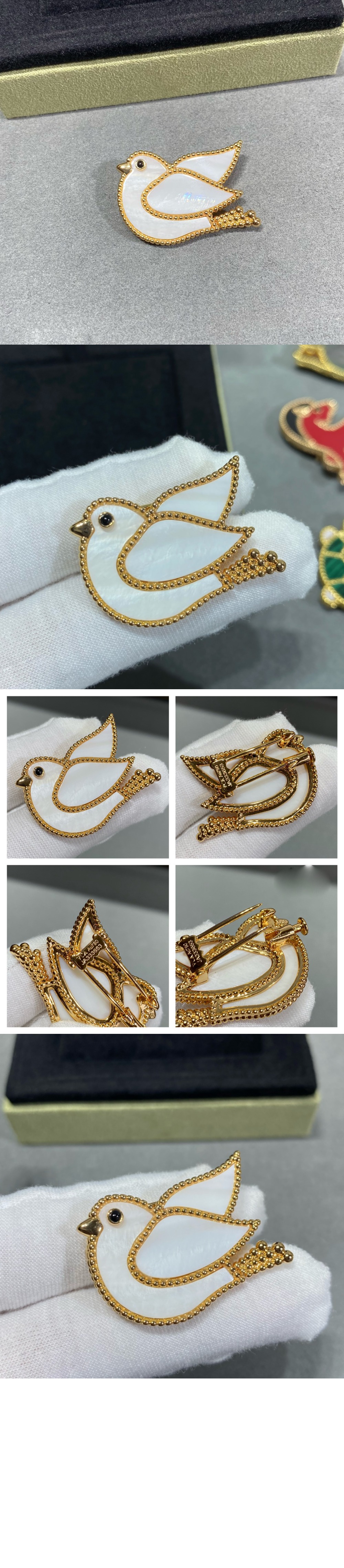 미러급레플리카사이트 | 명품레플리카 전문 쇼핑몰  | 퍼스트원 - 럭키 애니멀즈  비둘기 2AR00 > 반클리프