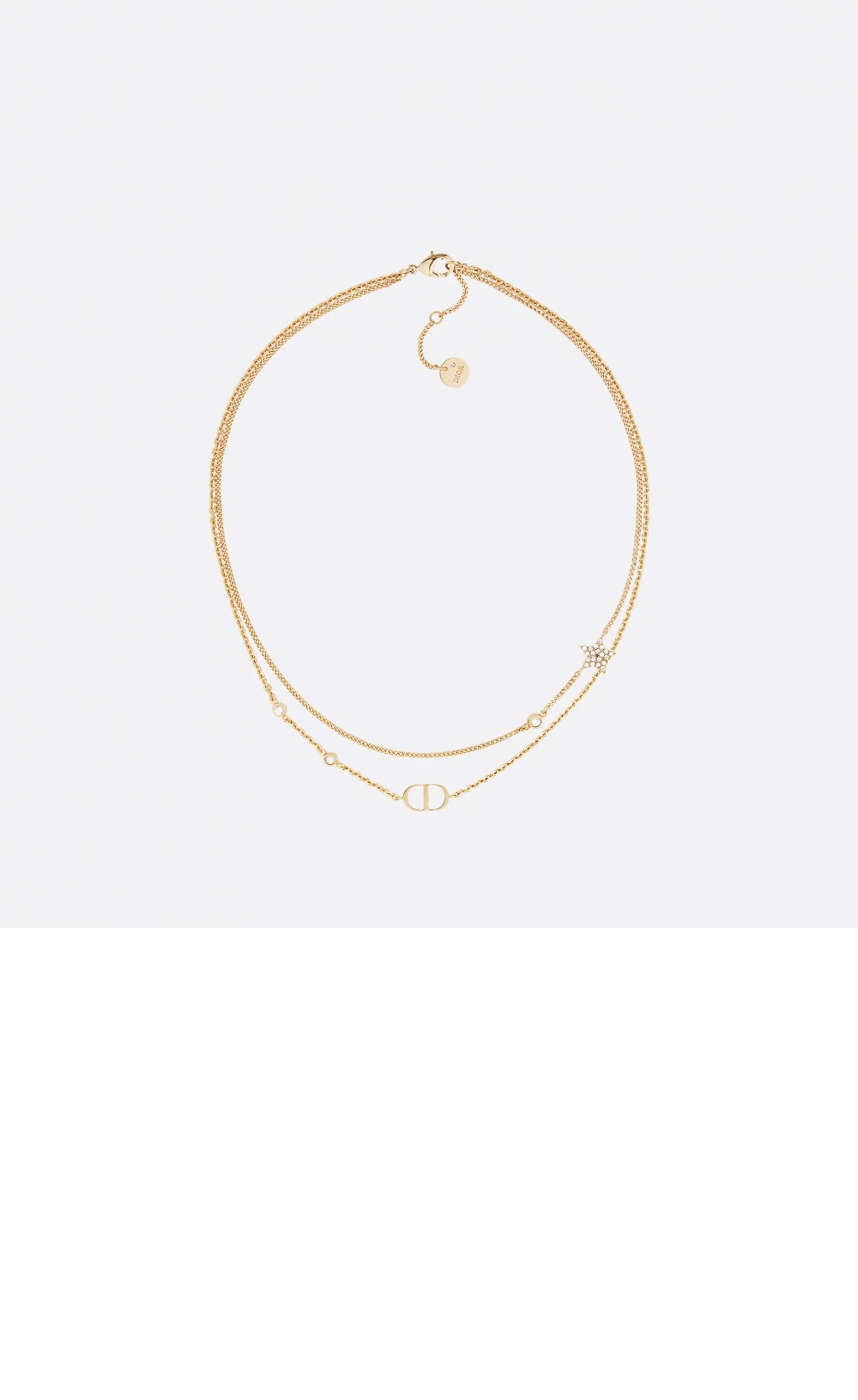 미러급레플리카사이트 | 명품레플리카 전문 쇼핑몰  | 퍼스트원 - Petit CD 더블 목걸이 N1155 > 디올