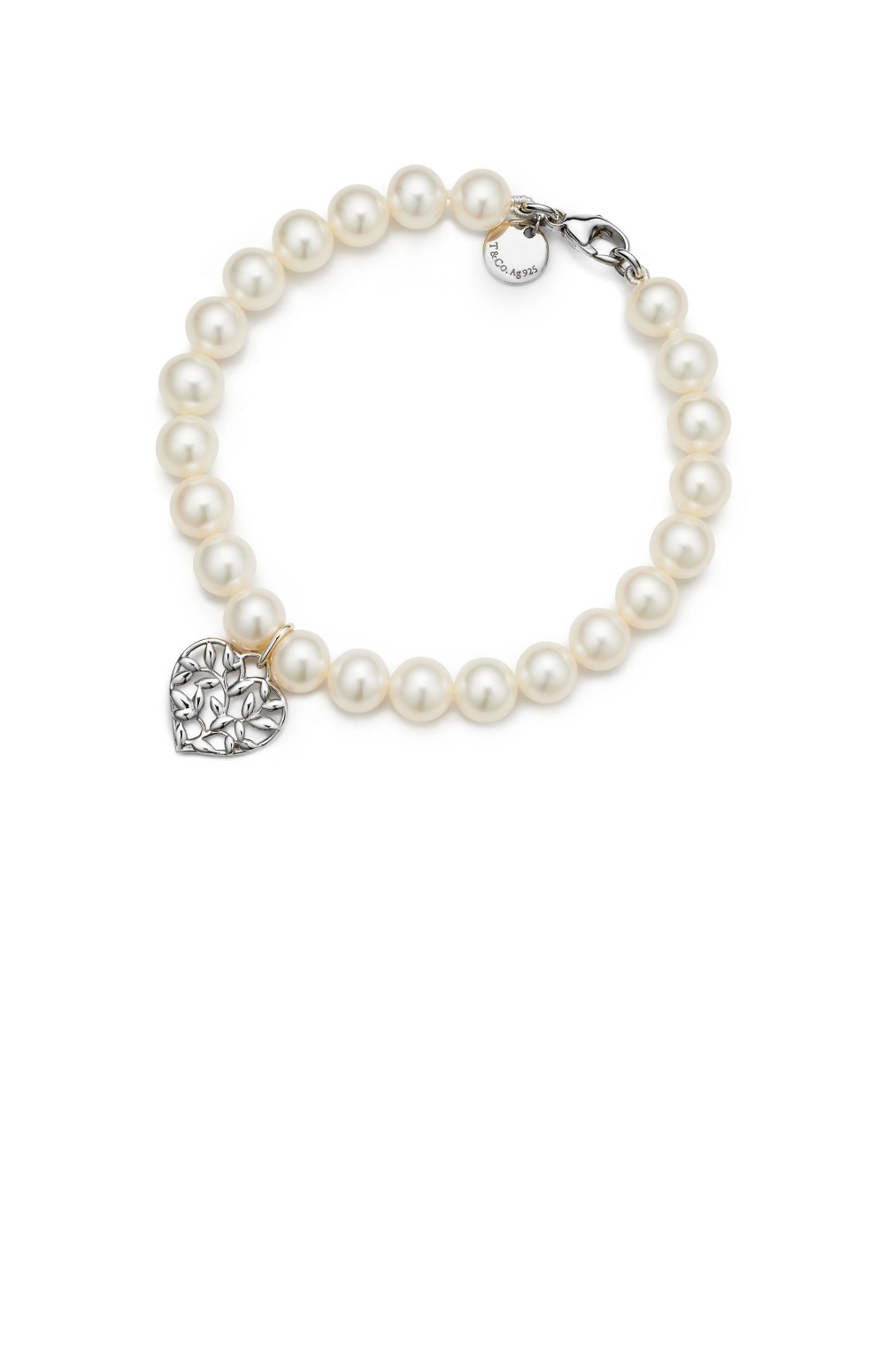 미러급레플리카사이트 | 명품레플리카 전문 쇼핑몰  | 퍼스트원 - 올리브 리프 펄 하트 브레이슬릿 > 티파니