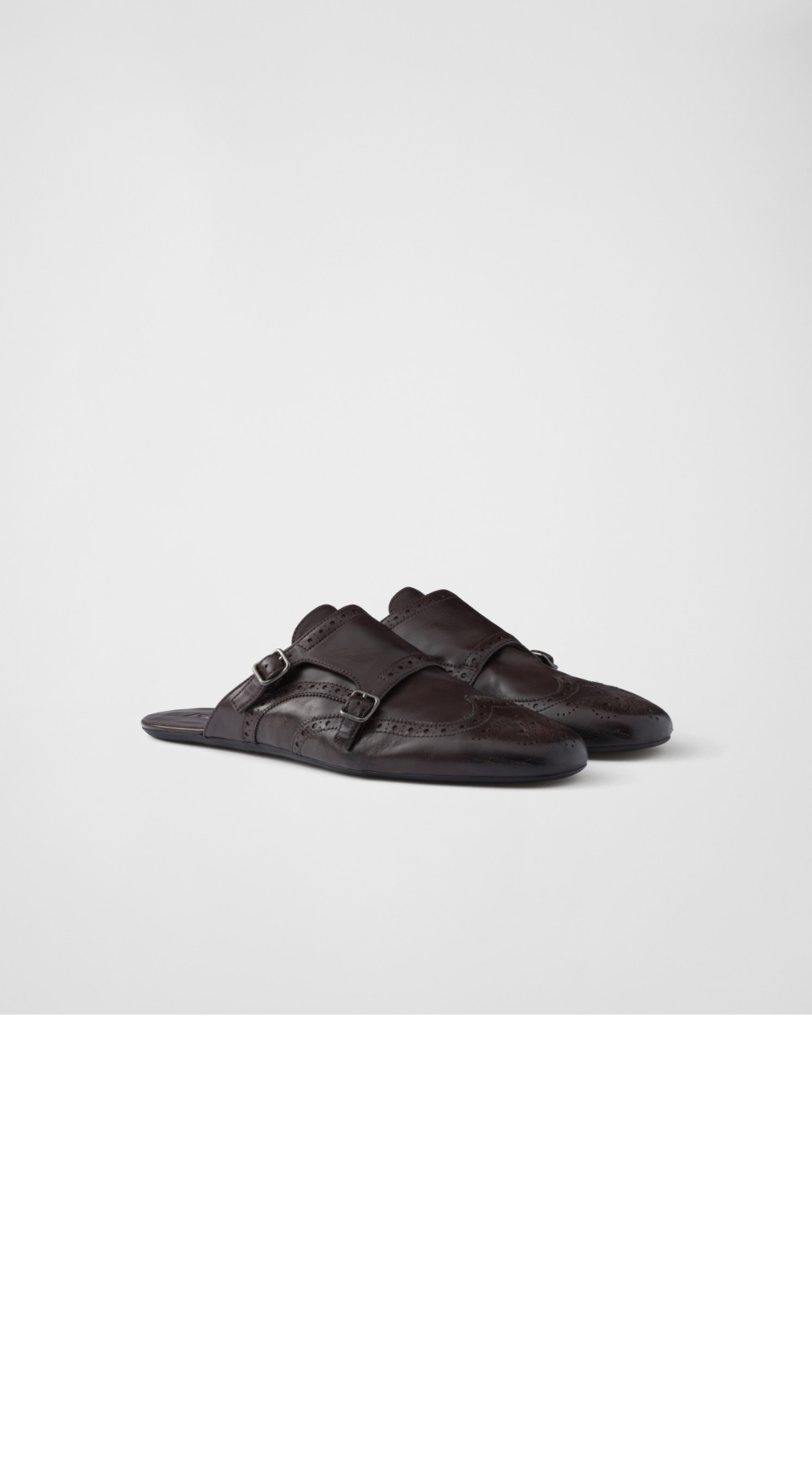 미러급레플리카사이트 | 명품레플리카 전문 쇼핑몰  | 퍼스트원 - 셔플 더블 몽크 스트랩 가죽 뮬 2S2992 > 프라다