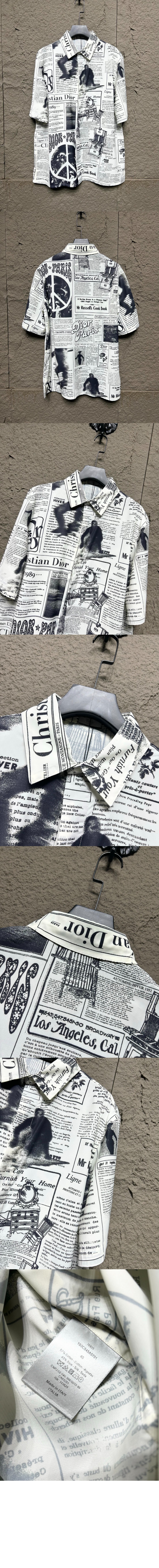 미러급레플리카사이트 | 명품레플리카 전문 쇼핑몰  | 퍼스트원 - 가제트 프린팅 하와이안 셔츠 > 디올