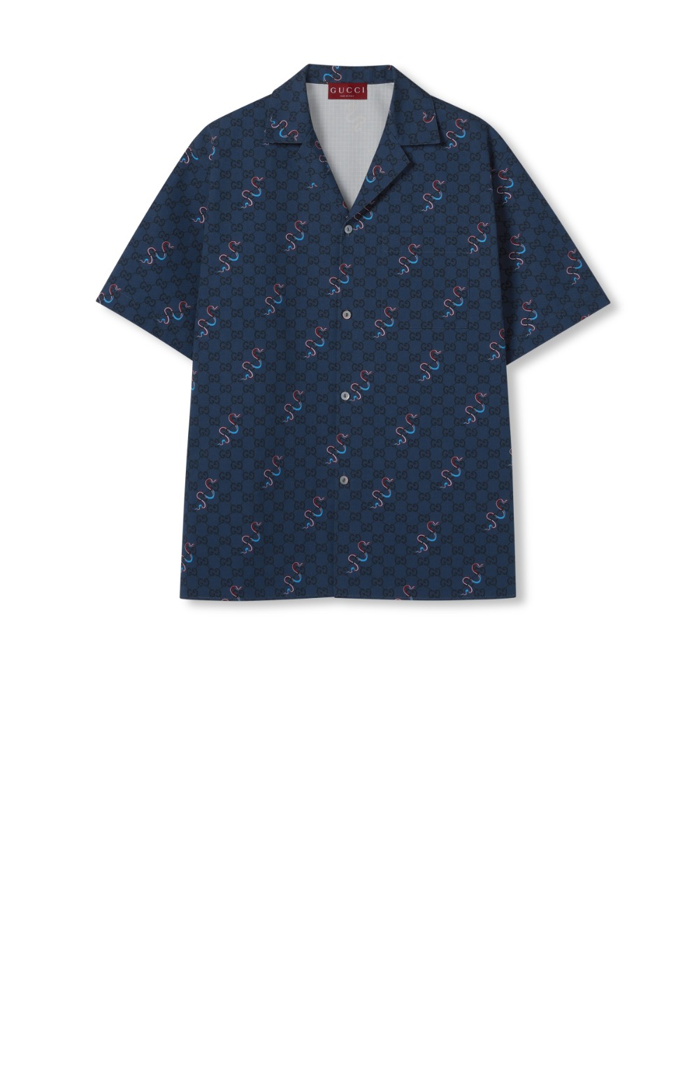 미러급레플리카사이트 | 명품레플리카 전문 쇼핑몰  | 퍼스트원 - 셀렉션 프린트 코튼 셔츠 > 구찌