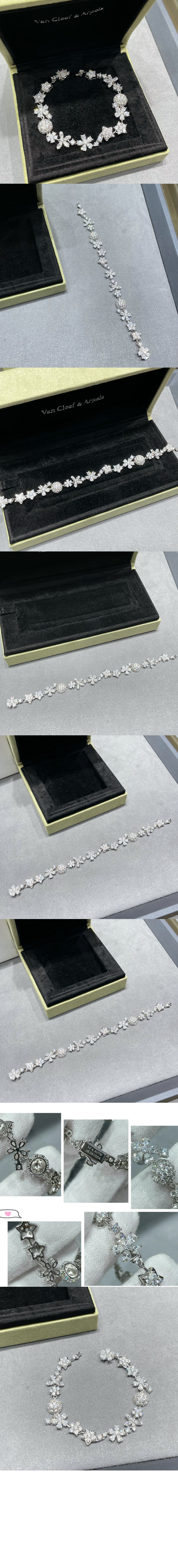 미러급레플리카사이트 | 명품레플리카 전문 쇼핑몰  | 퍼스트원 - 폴리 데 프레 브레이슬릿 05B00 > 반클리프