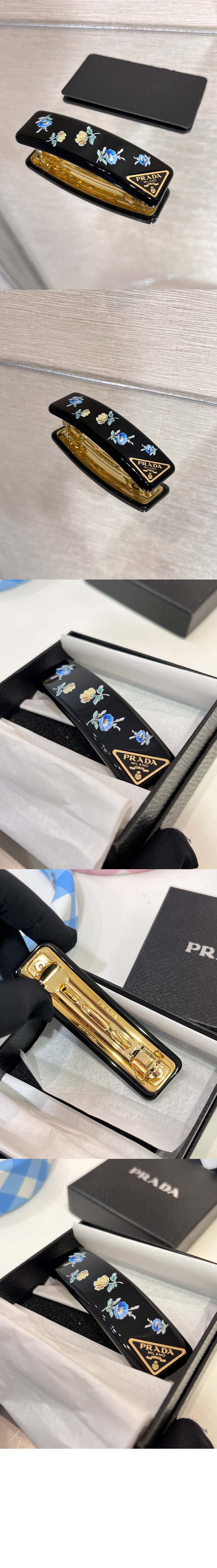 미러급레플리카사이트 | 명품레플리카 전문 쇼핑몰  | 퍼스트원 - 플렉시글라스 및 메탈 헤어 클립 1IF197 > 프라다