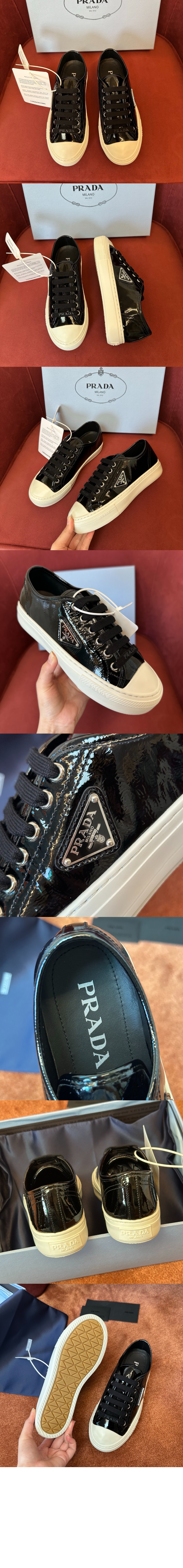 미러급레플리카사이트 | 명품레플리카 전문 쇼핑몰  | 퍼스트원 - 나플락 페이턴트 가죽 스니커즈 1E770N > 디올