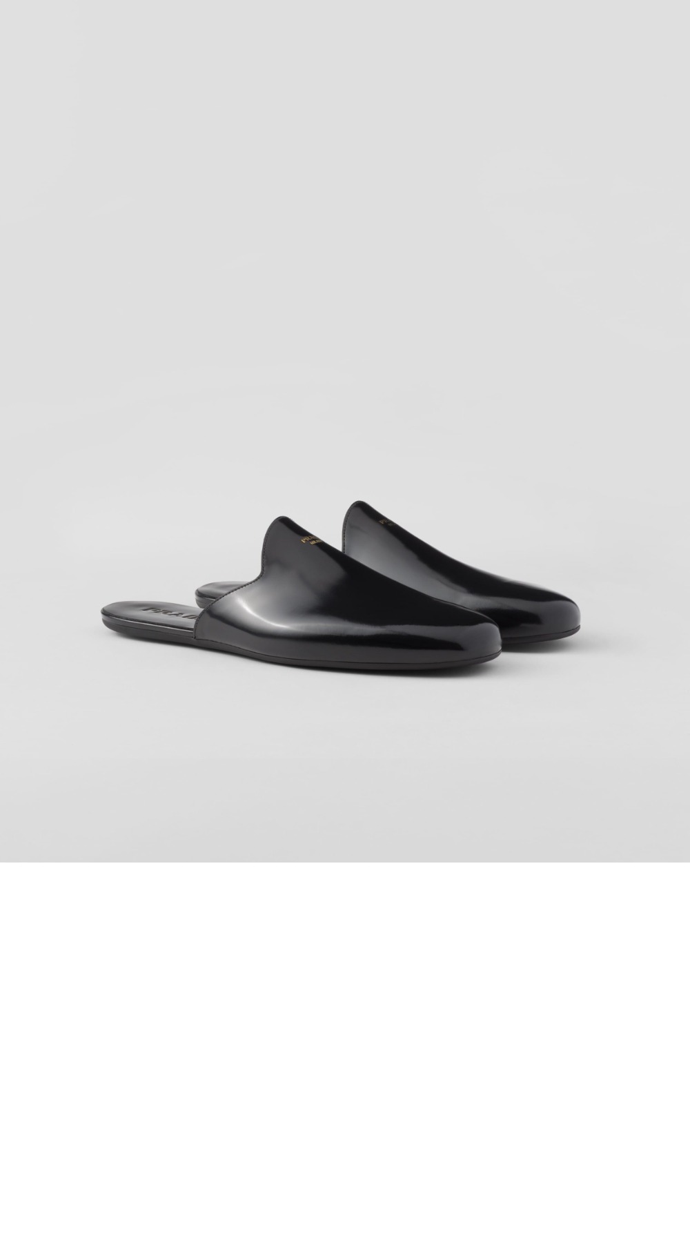 미러급레플리카사이트 | 명품레플리카 전문 쇼핑몰  | 퍼스트원 - 브러쉬드 가죽 슬리퍼 2S2986 > 프라다