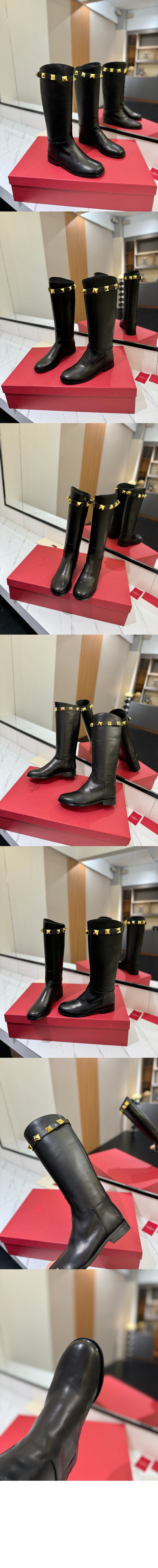 미러급레플리카사이트 | 명품레플리카 전문 쇼핑몰  | 퍼스트원 - 송아지 가죽 로만 스터드 부츠 > 발렌티노