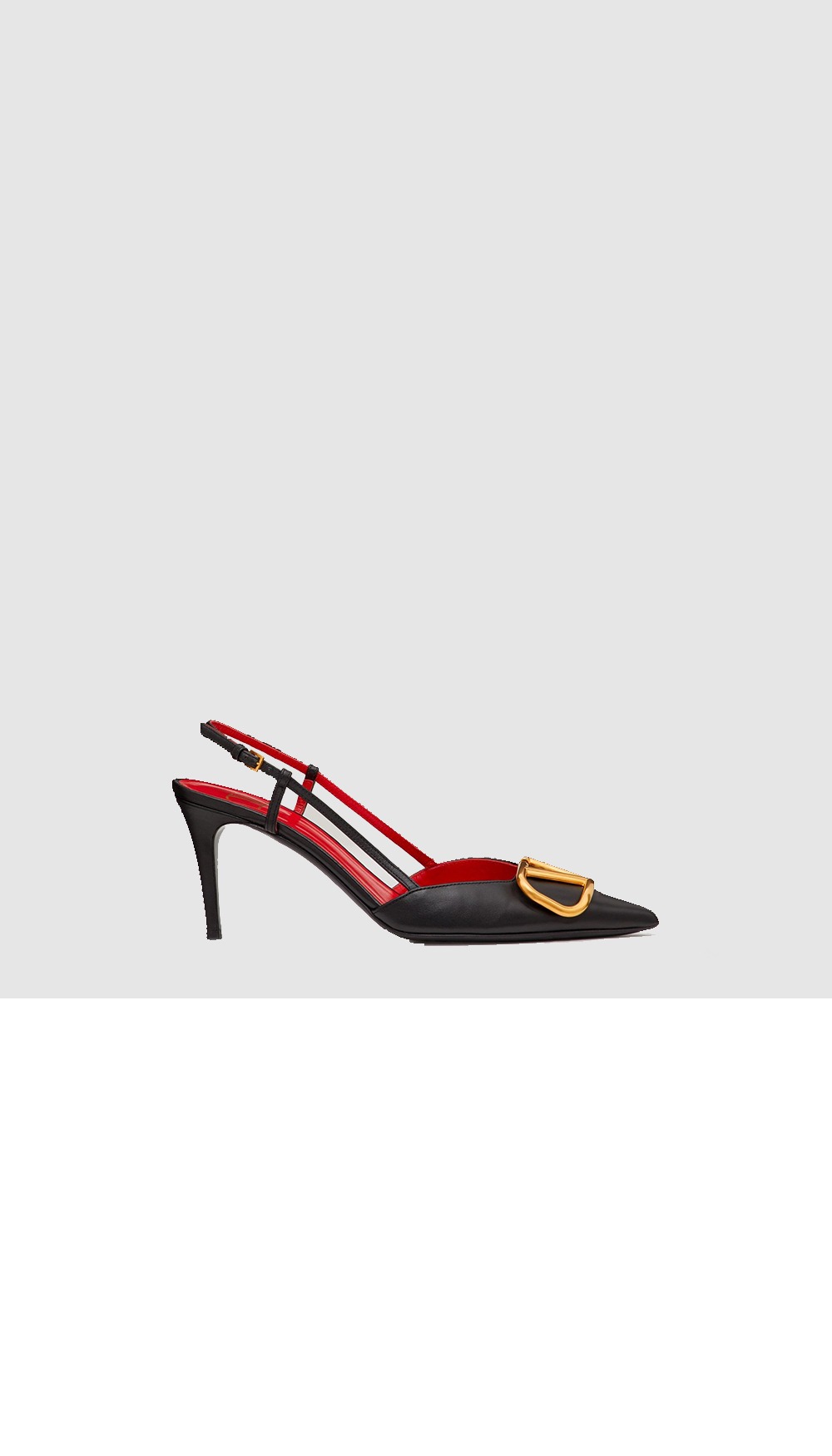 미러급레플리카사이트 | 명품레플리카 전문 쇼핑몰  | 퍼스트원 - 송아지 가죽 슬링백 펌프스 > 발렌티노