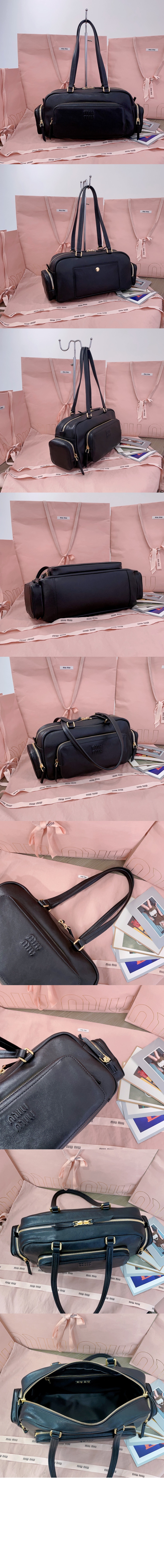 미러급레플리카사이트 | 명품레플리카 전문 쇼핑몰  | 퍼스트원 - 워싱 나파 가죽 포켓백 5BB175 > 미우미우