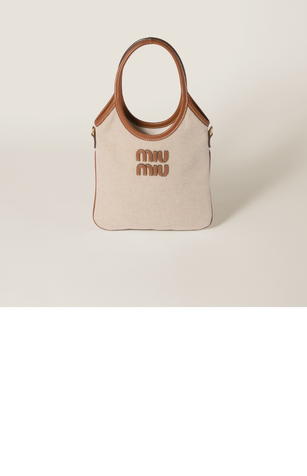 미러급레플리카사이트 | 명품레플리카 전문 쇼핑몰  | 퍼스트원 - 캔버스 및 가죽 아이비백 5BA281 > 미우미우