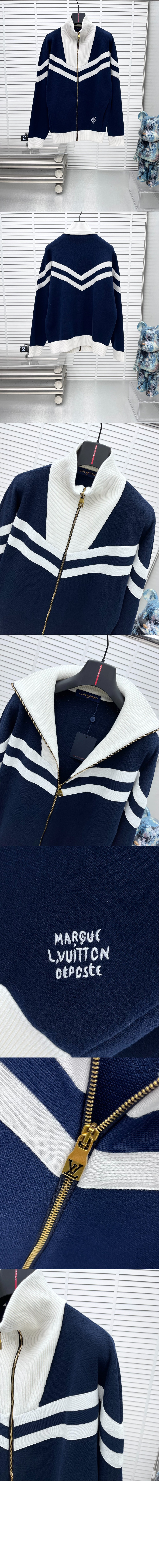 미러급레플리카사이트 | 명품레플리카 전문 쇼핑몰  | 퍼스트원 - 니티드 코튼 세일러 블루종 > 루이비통