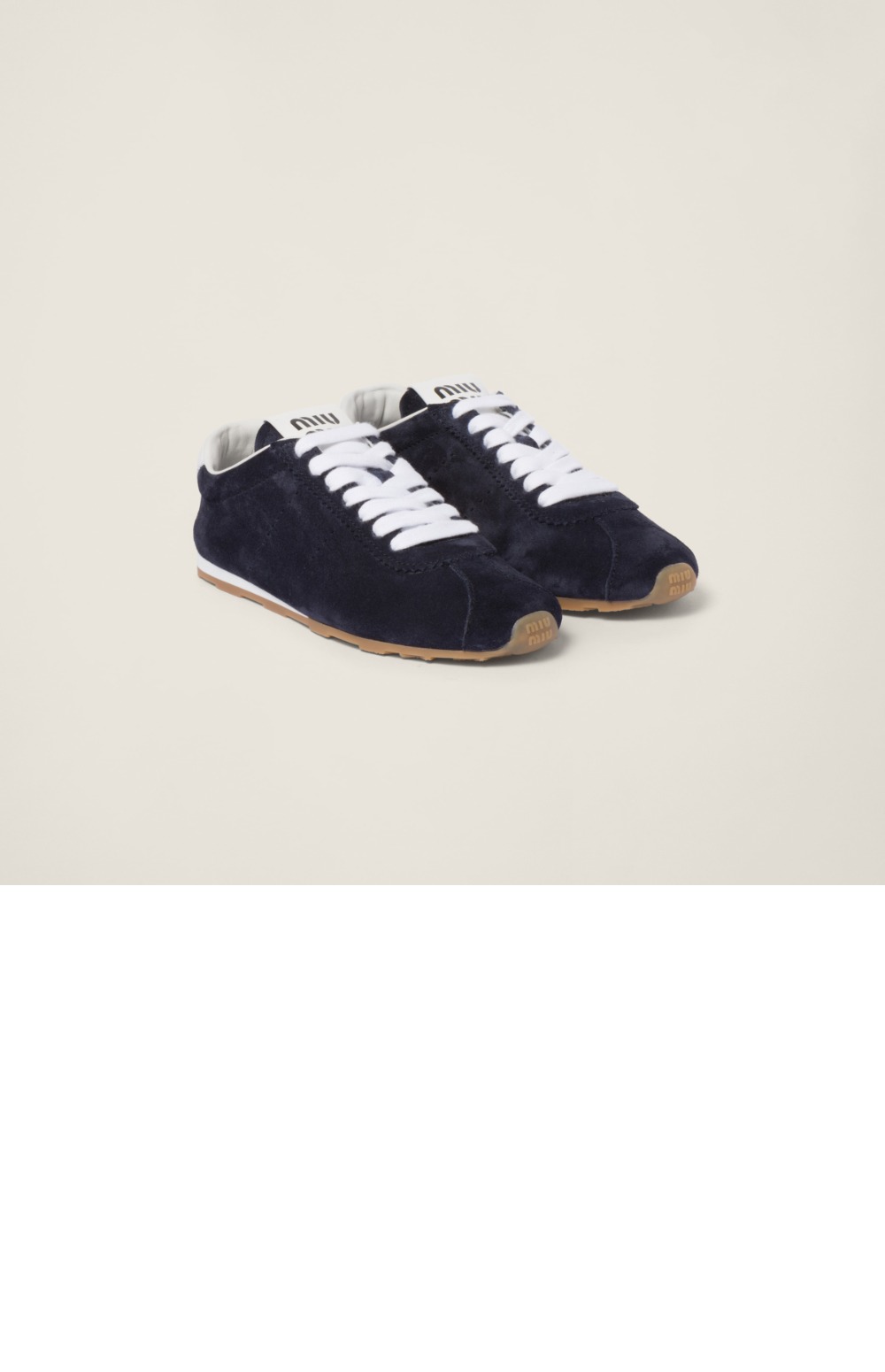 미러급레플리카사이트 | 명품레플리카 전문 쇼핑몰  | 퍼스트원 - 플룸 스웨이드 스니커즈 5E114E > 미우미우